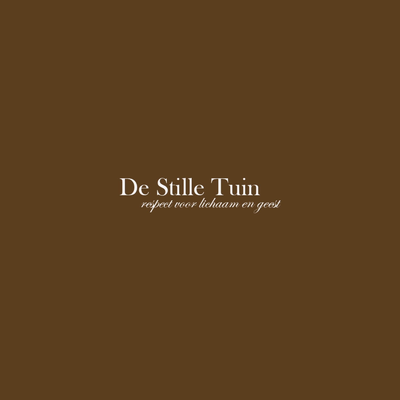 De Stille Tuin — Briefpapier