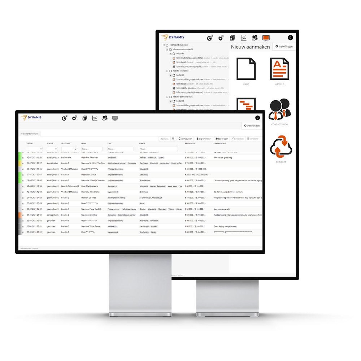 Dynamis Digidomus — Backoffice